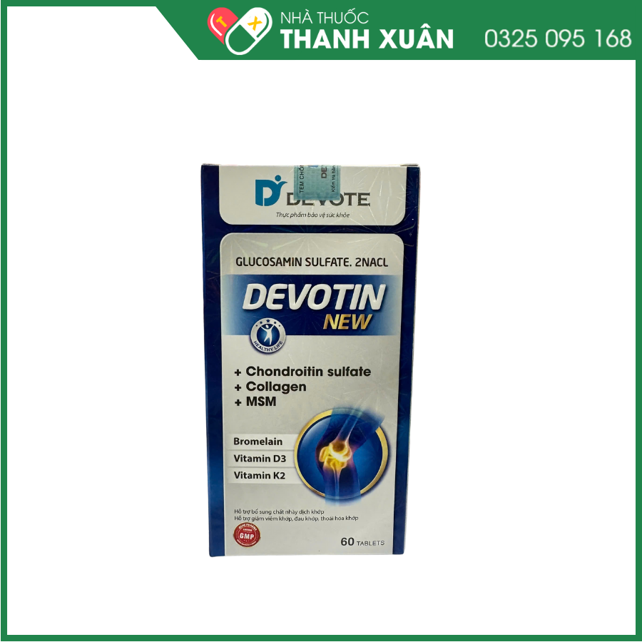 DEVOTIN New - Hỗ trợ bổ sung chất nhầy dịch khớp